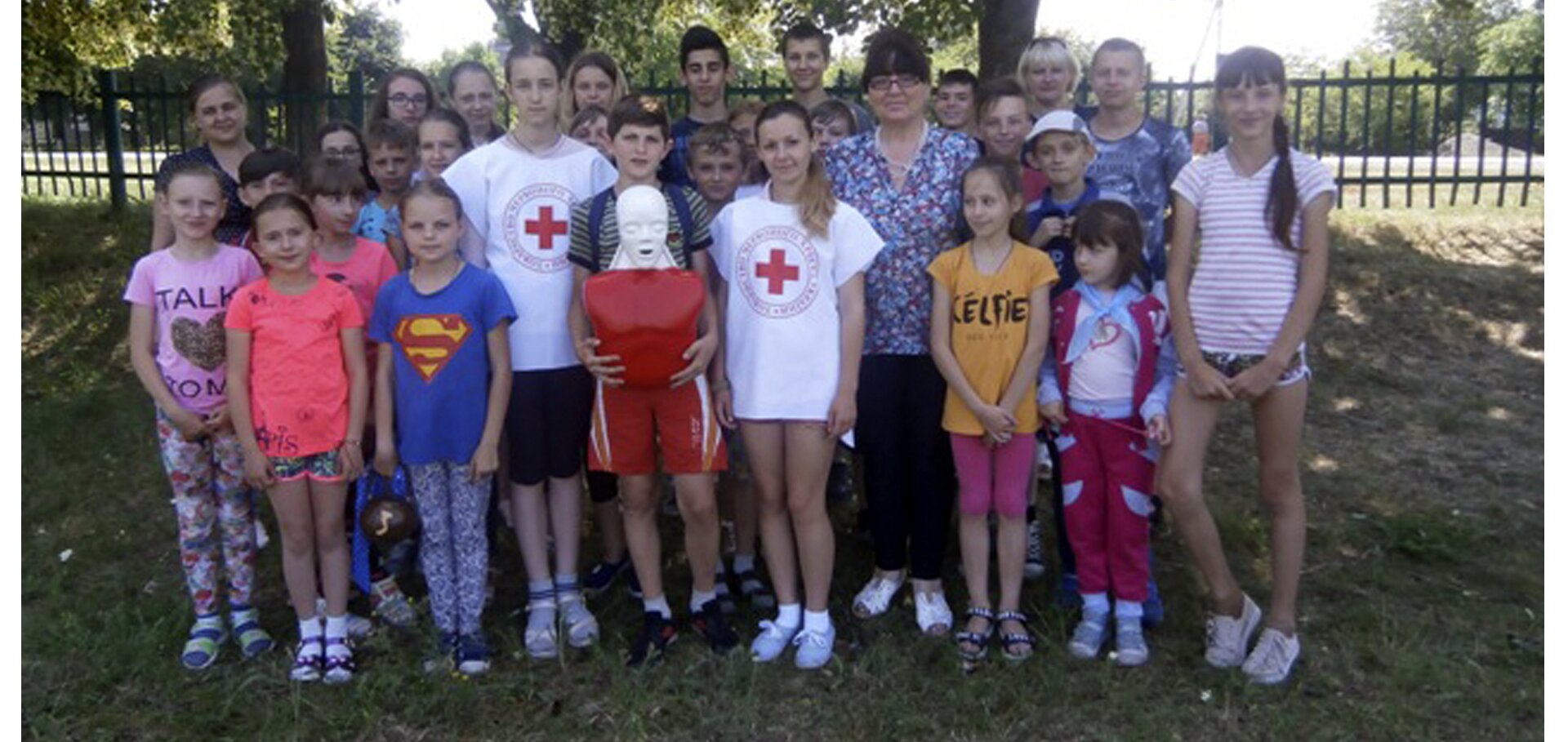 Першої домедичної допомоги навчали дітей Дмитрушківської школи